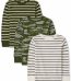 Boys camo Thermal top 3-pack