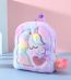 Girl Bag Unicorn Plush Children's Backpack Cute Soft Cartoon School-1