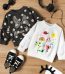 Butterfly Floral Animal Print Pullover Sweatshirt-2 colours